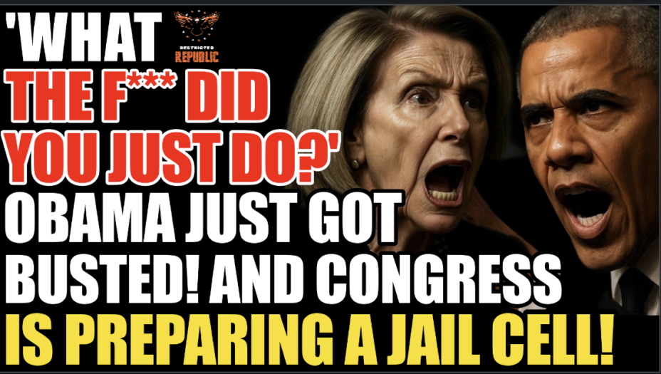 ‘What The F*** Did You Just Do?’ Obama Just Got Busted, & Congress Prepares a Jail Cell! 